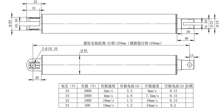 SD50直流電動(dòng)推桿(圖6)